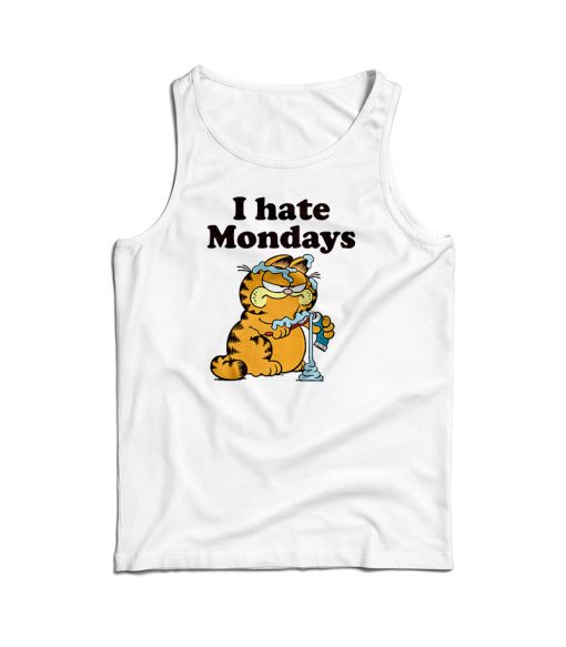 Get It Now Garfield I Hate Monday Tank Top For Men’s And Women’s