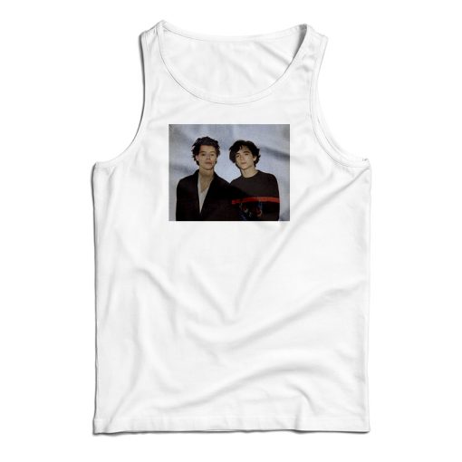 Get It Now Harry And Timothee Chalamet Tank Top For UNISEX