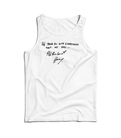 Get It Now Harry Styles All The Love Tank Top For Men’s And Women’s