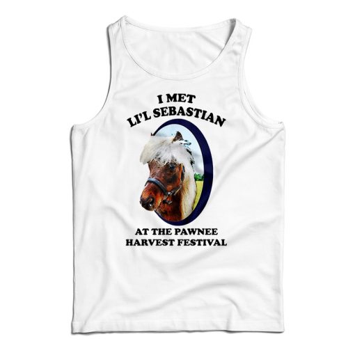 Get It Now I Met Li’l Sebastian At The Pawnee Harvest Festival Tank Top