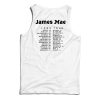 Get It Now James Mae 1983 Tour Back Tank Top For Men’s And Women’s