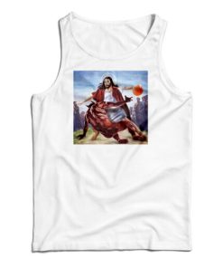 Get It Now Jesus Crossing Satan Parody Tank Top For UNISEX