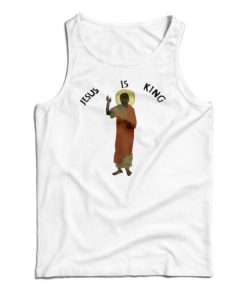 Get It Now Kanye West Jesus Is King Tank Top For Men’s And Women’s