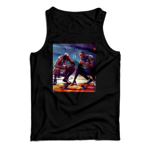 Get It Now Michael Jordan Lebron James RIP Kobe Bryant Tank Top