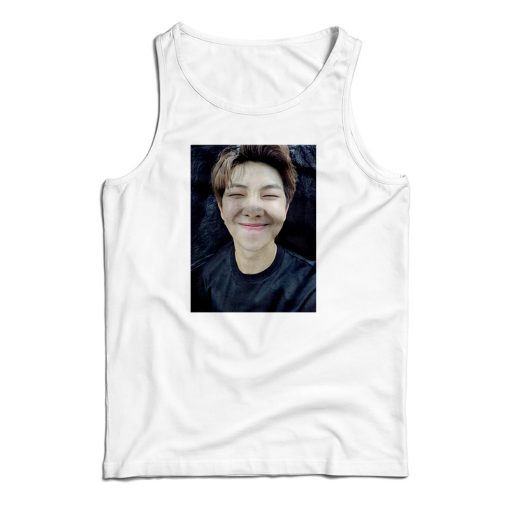 Get It Now Namjoon Smiling At BTS Tank Top For Men’s And Women’s