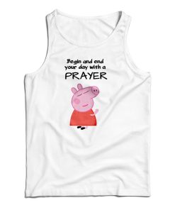 Get It Now Peppa Pig Praying Tank Top For Men’s And Women’s Get It Now Peppa Pig Praying Tank Top For Men’s And Women’s