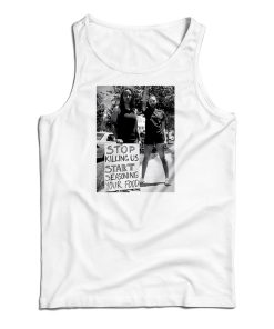 Get It Now Stop Killing Us Start Seasoning Your Food Tank Top Get It Now Stop Killing Us Start Seasoning Your Food Tank Top