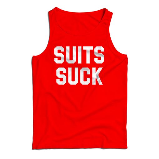 Get It Now Suits Suck Billy Walsh Tank Top For Men’s And Women’s