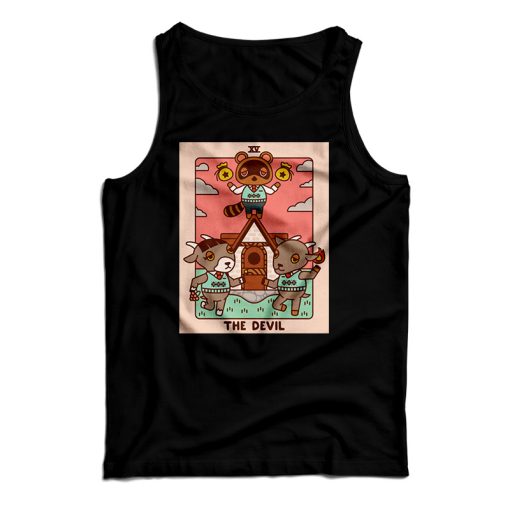 Get It Now The Devil Tom Nook Tank Top For Men’s And Women’s