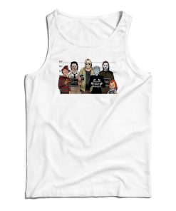 Get It Now The Usual Horror Suspects Classic Halloween Tank Top Get It Now The Usual Horror Suspects Classic Halloween Tank Top