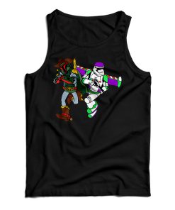 Get It Now Toy Story Star Wars Crossover Tank Top For UNISEX Get It Now Toy Story Star Wars Crossover Tank Top For UNISEX