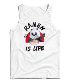 Get It Now We Bare Bears Ramen Is Life Tank Top For UNISEX Get It Now We Bare Bears Ramen Is Life Tank Top For UNISEX