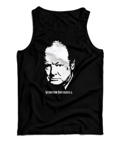 Get It Now Winston Churchill Portrait Tank Top For Men’s And Women’s Get It Now Winston Churchill Portrait Tank Top For Men’s And Women’s