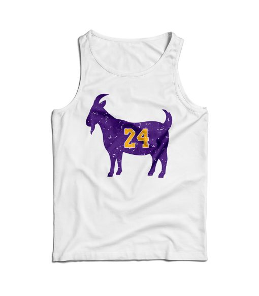 Get Order Goat 24 Vintage Kobe Bryant Tank Top Cheap For UNISEX