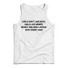 Girls Don’t Like Boys Girls Like Memes And Money Tank Top For UNISEX
