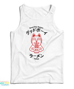 Good Boy Ramen Tank Top For UNISEX