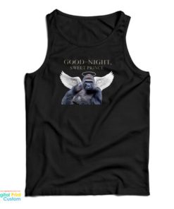 Good Night Sweet Prince Harambe Tank Top For UNISEX