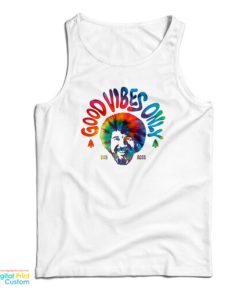 Good Vibes Only Bob Ross Tank Top
