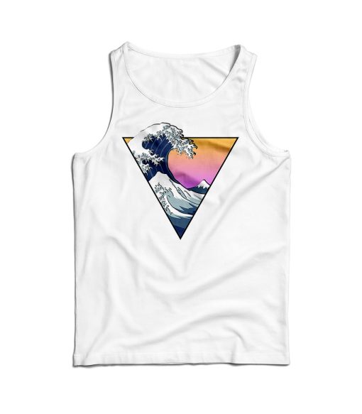 Great Wave Aesthetic Tank Top Cheap For Men’s And Women’s