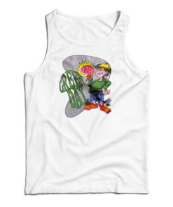 Green Day Brain Boy Tank Top For UNISEX