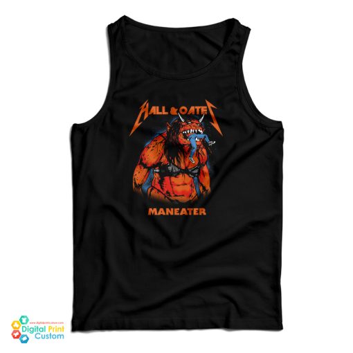 Hall And Oates Maneater Metallica Tank Top For UNISEX