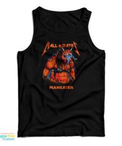 Hall And Oates Maneater Metallica Tank Top For UNISEX