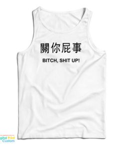 Harajuku Bitch Shit Up Tank Top