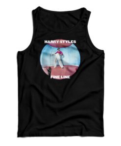 Harry Fine Line Tank Top For UNISEX