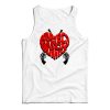 Heart Protect Black Women Tank Top For UNISEX