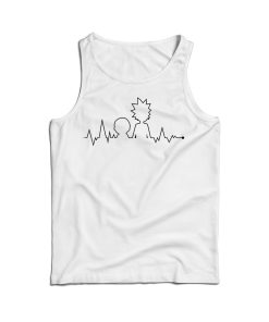 Heartbeat Rick and Morty Tank Top Cheap For Men’s And Women’s