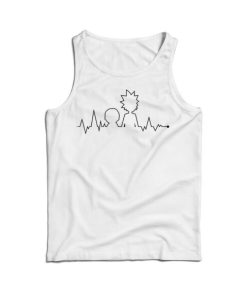 Heartbeat Rick and Morty Tank Top Cheap For Men’s And Women’s