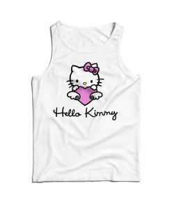 Hello Kimmy Kanye West Kim Kardashian Couple Tank Top For UNISEX Hello Kimmy Kanye West Kim Kardashian Couple Tank Top For UNISEX