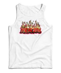 Hentai Graffiti Flames Tank Top For UNISEX