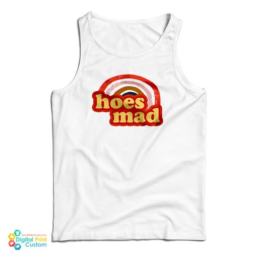 Hoes Mad Rainbow Vintage Tank Top