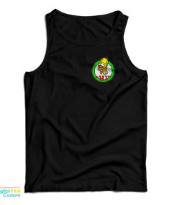 Homer Simpson Corporate Logo Tank Top Homer Simpson Corporate Logo Tank Top