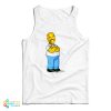 Homer Simpson Steve Harvey Meme Tank Top For UNISEX