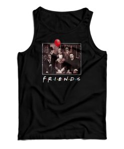 Horror Character Friends Halloween Tank Top Horror Character Friends Halloween Tank Top
