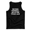 Hotdog Baseball Apple Pie Texas A&M Tank Top