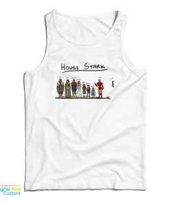 House Stark Cartoon Tank Top House Stark Cartoon Tank Top