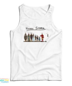 House Stark Cartoon Tank Top