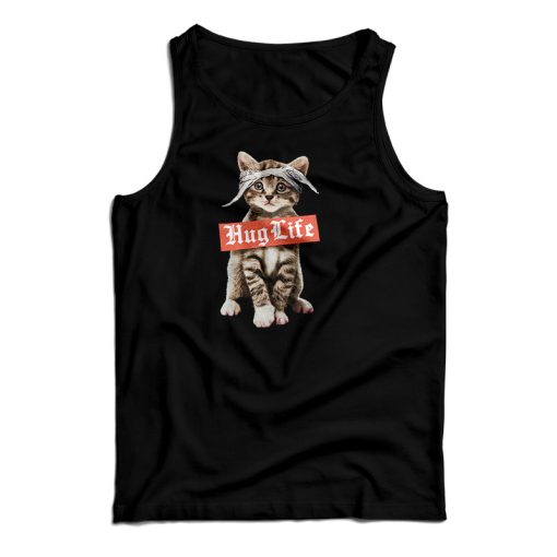 Hug Life Cat Tank Top For UNISEX