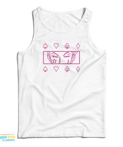 Hypland x Hunter x Hunter Hisoka Eye Tank Top For UNISEX Hypland x Hunter x Hunter Hisoka Eye Tank Top For UNISEX