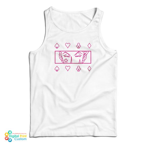 Hypland x Hunter x Hunter Hisoka Eye Tank Top For UNISEX