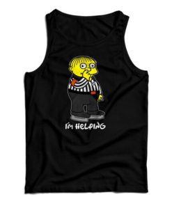 I’m Helping – Ralph Wiggum Nose Picker Tank Top