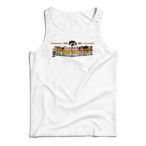 Iowa Hawkeyes Basketball Tank Top For UNISEX