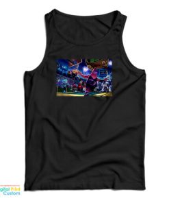 Jellyfish SpongeBob Basketball Meme Tank Top For UNISEX