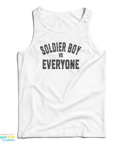 Jensen Ackles Soldier Boy Vs Everyone Tank Top For UNISEX Jensen Ackles Soldier Boy Vs Everyone Tank Top For UNISEX