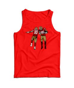 Jimmy Garoppolo x George Kittle San Francisco 49ers Tank Top Jimmy Garoppolo x George Kittle San Francisco 49ers Tank Top