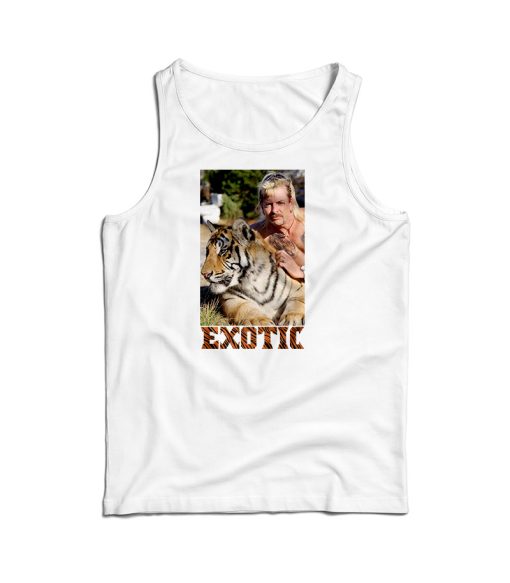 Joe Exotic Tiger King Tank Top For Men’s And Women’s