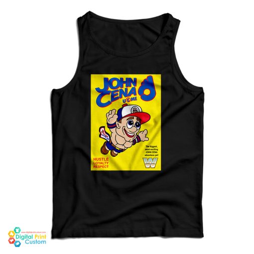 John Cena Super Mario WWE Summerslam 2021 Tank Top For UNISEX